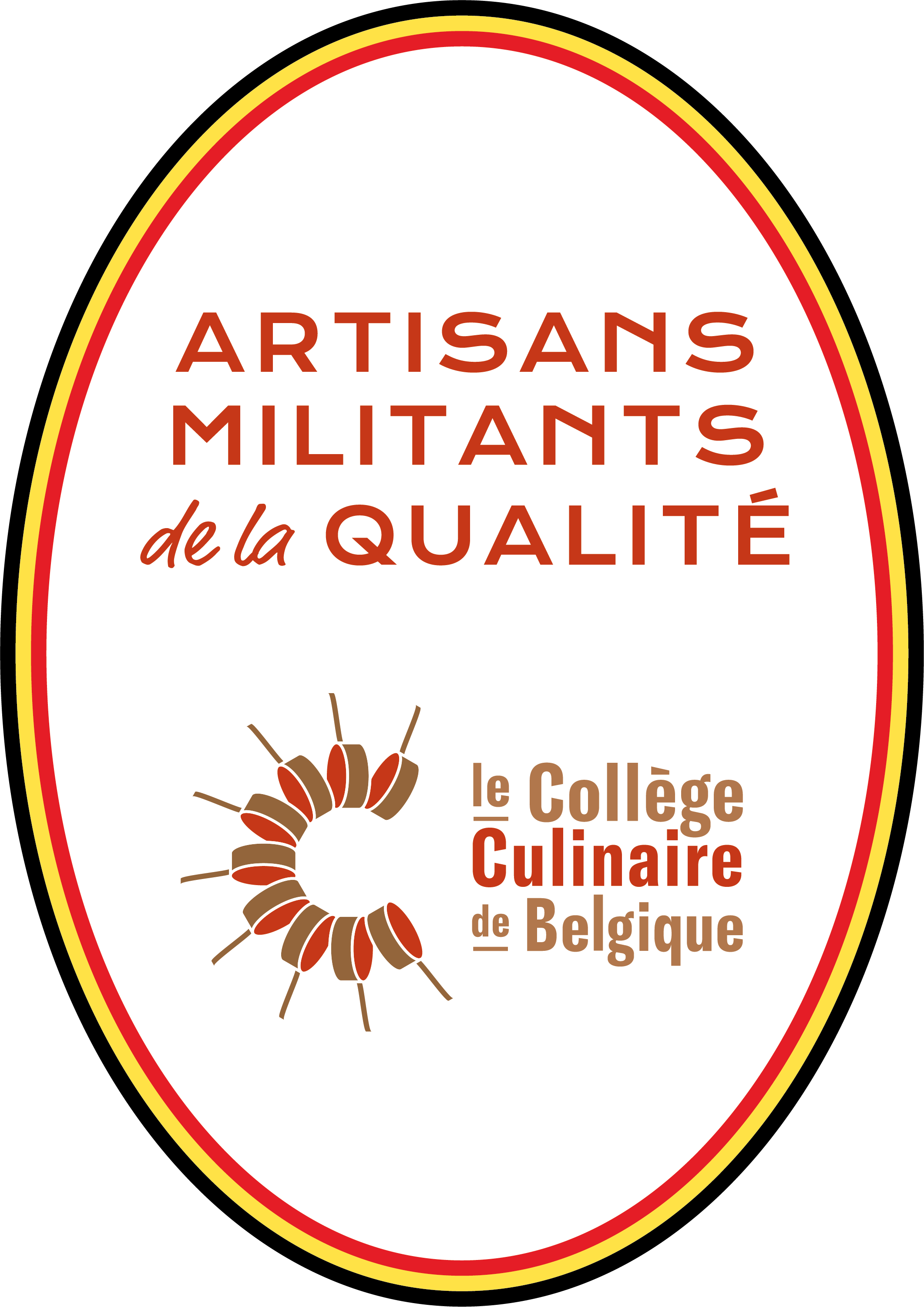 Plaque Collège Culinaire de Belgique